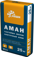 "Наши" Аман клей плиточный 25 кг, "Наши" Аман клей плиточный 25 кг
