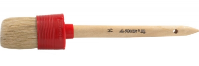 Кисть круглая "Stayer" Universal Standard 18х60мм деревянная ручка, "Stayer" Universal Standard Кисть круглая 18х60мм деревянная ручка
