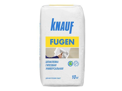 "Kнауф" Фуген фюллер шпатлевка гипсовая 25 кг, "Knauf" Фуген фюллер шпатлевка гипсовая 25 кг