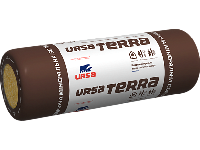 Теплоизоляция "Урса" ТЕРРА 41 РН 1,2 15м2, "Ursa" Geo TERRA 41 RN Теплоизоляция 1,2 15м2